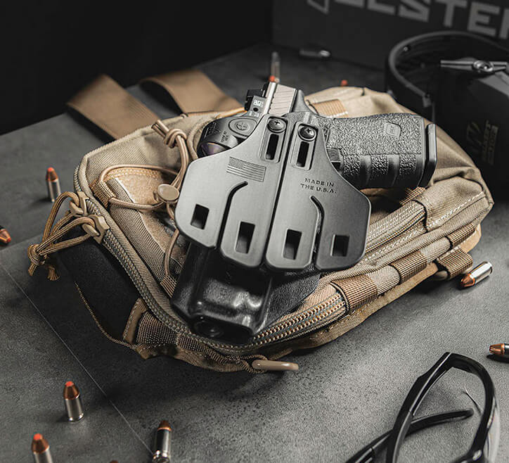 Tulster range paddle open carry holster